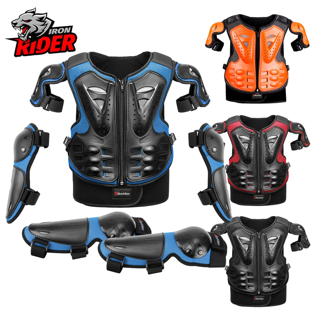 

Children's Protective Gear For Armor Motorcycle Riding Fall And Collision Prevention Outdoor Extreme Sports Protective Equipment