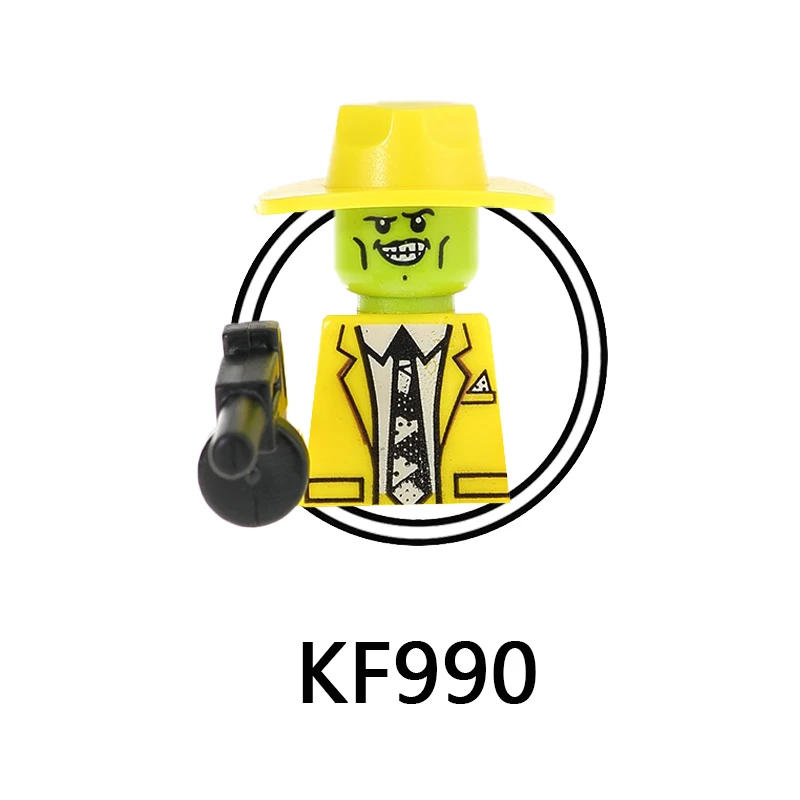 KF990 ABS-Kunststoff Fantasy-Komödie Filmfigur Bausteine Kinderspielzeug Geschenk Maske