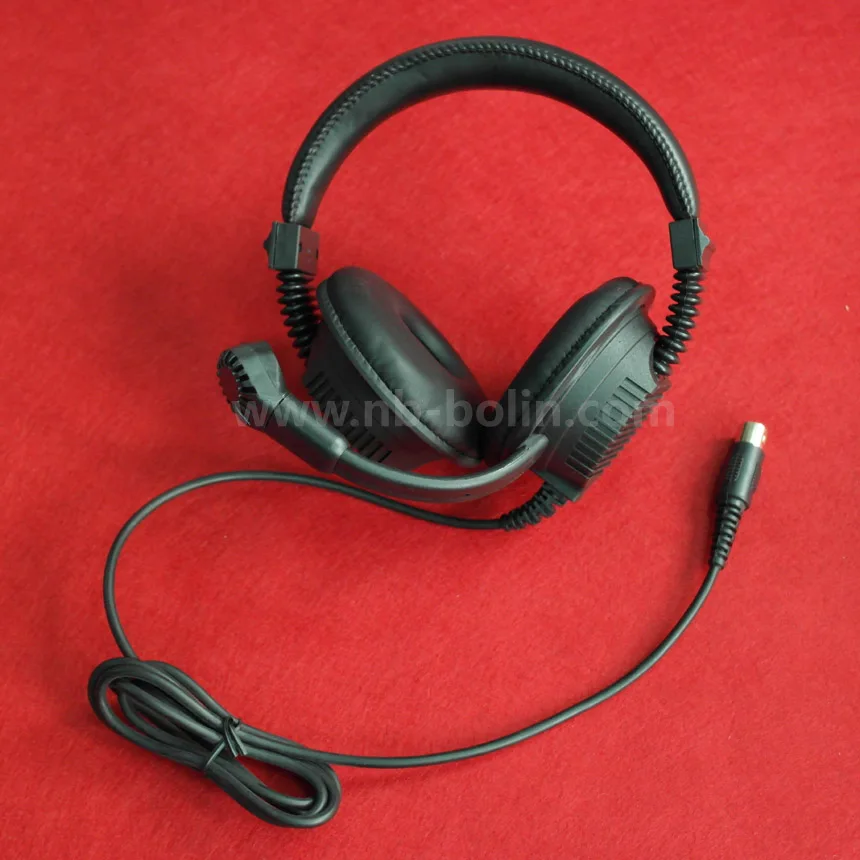 DIN5 Pin Connector Intercom Headset