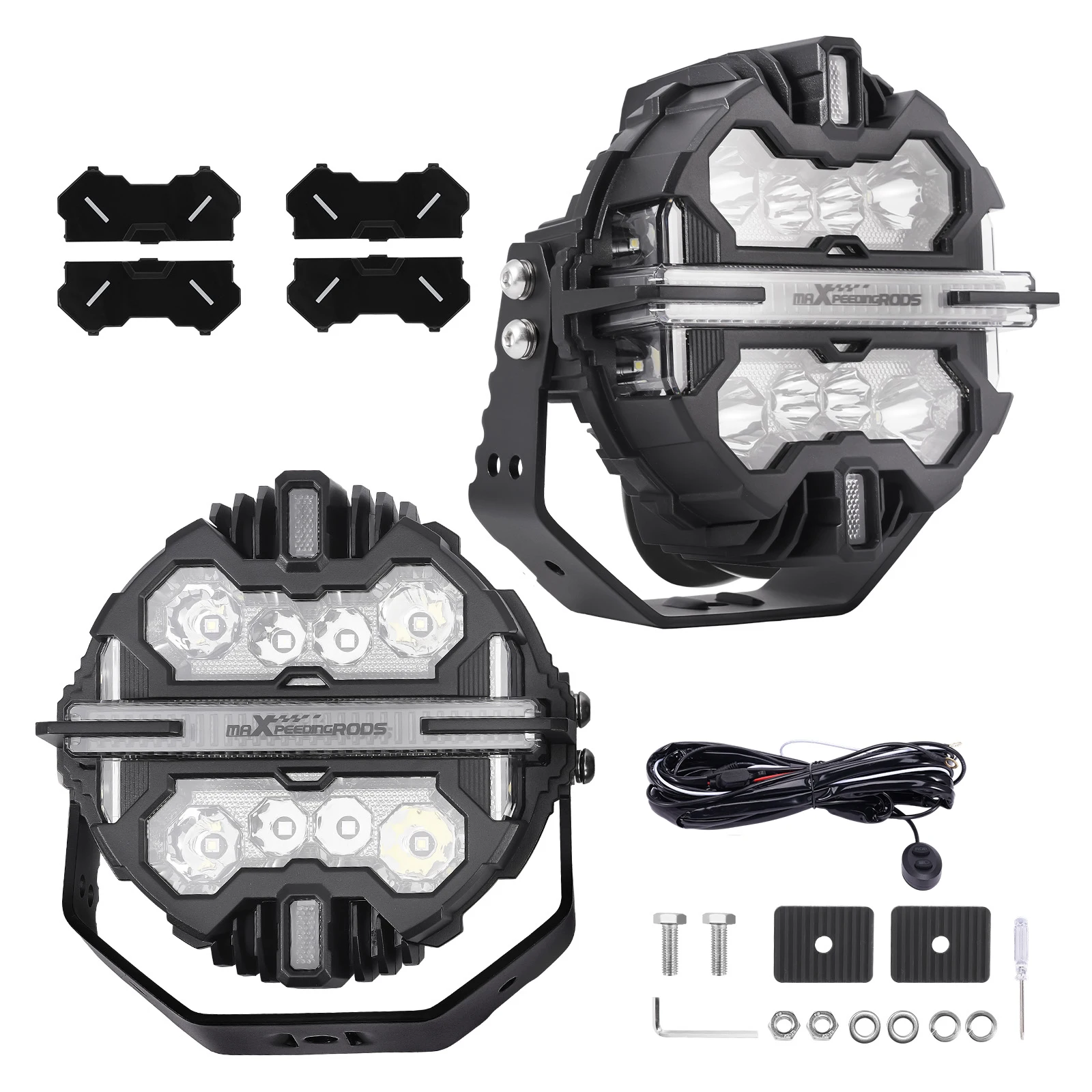 Round LED Pod Lights 7