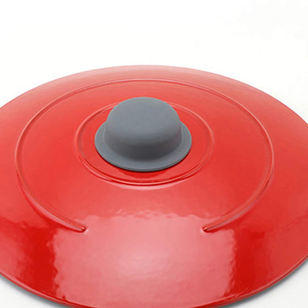 

4pcs Silicone Pot Lid Handle Covers Heat Resistant Non-Slip Knob Protectors Universal For Cast Iron Ceramic Cookware Replacement