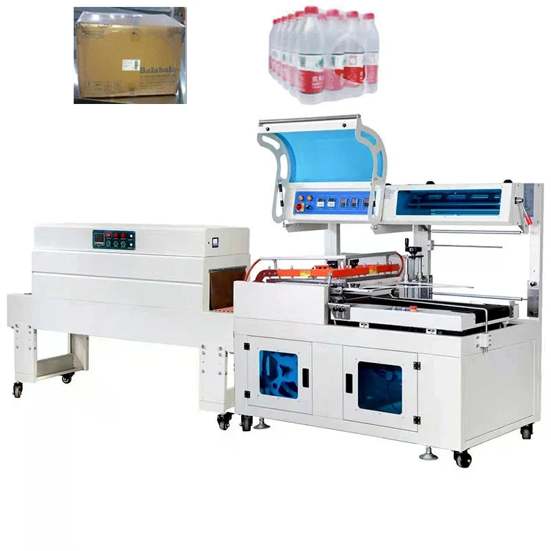 Automatic L Bar Shrink Wrapping Machine and Sealer Heat Shrink Tunnel For food and carton