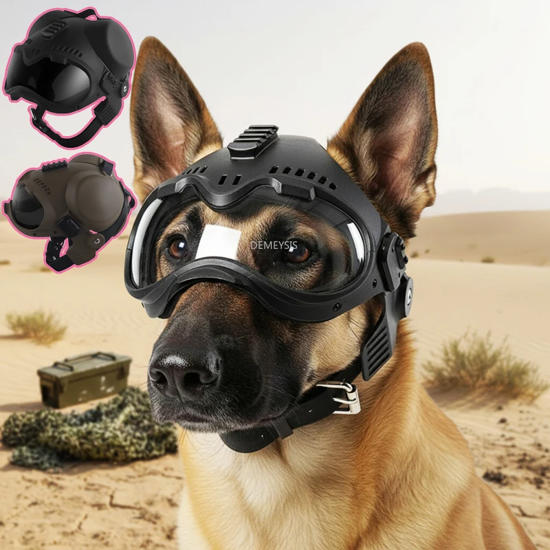tactical-dog-training-helmet-with-mounting-rail-goggles-hunting-large-dog-patrol-dogs-pet-motorcycle-protective-helmet