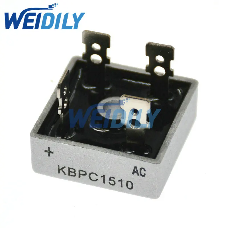 2PCS Diode Bridge Rectifier KBPC1510 KBPC2510 KBPC3510 KBPC5010 DIP Rectifiers 15A 25A 35A 50A 1000V