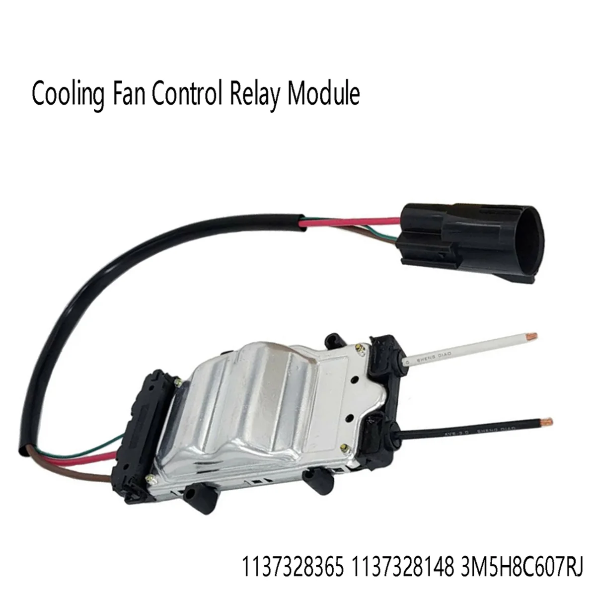 Cooling Fan Control Relay Module for Volvo C30 S40 V50 C70 MAZDA 3 Ford Focus II C-MAX 1137328365 1137328148 3M5H8C607RJ