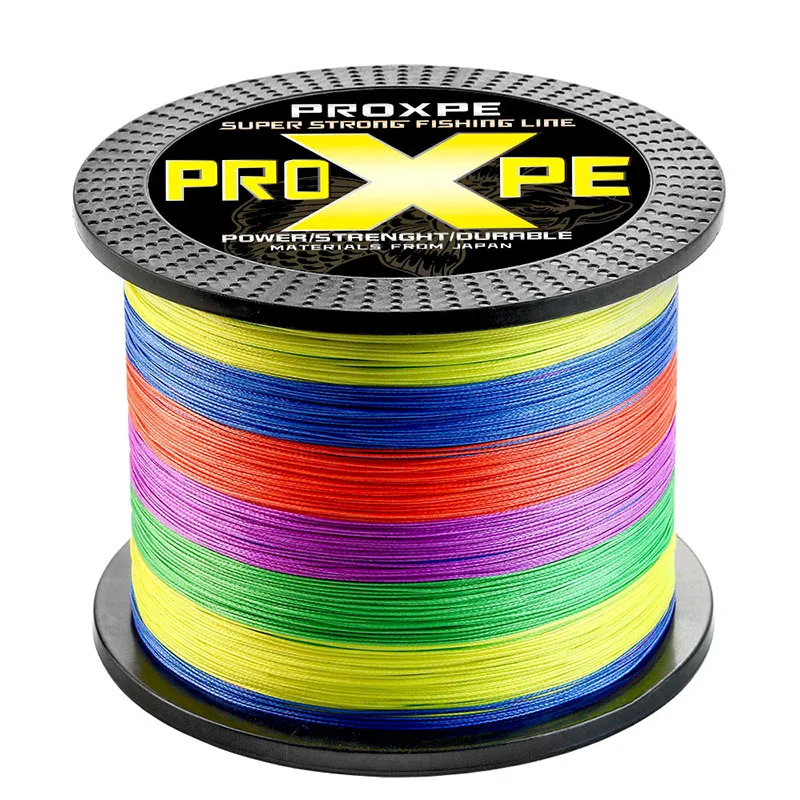 PROXPE Japan Monofilament Fishing Line Spool  8 Strands Braided Durable Thread 1000M 200M 300M 500M Sea Saltwater