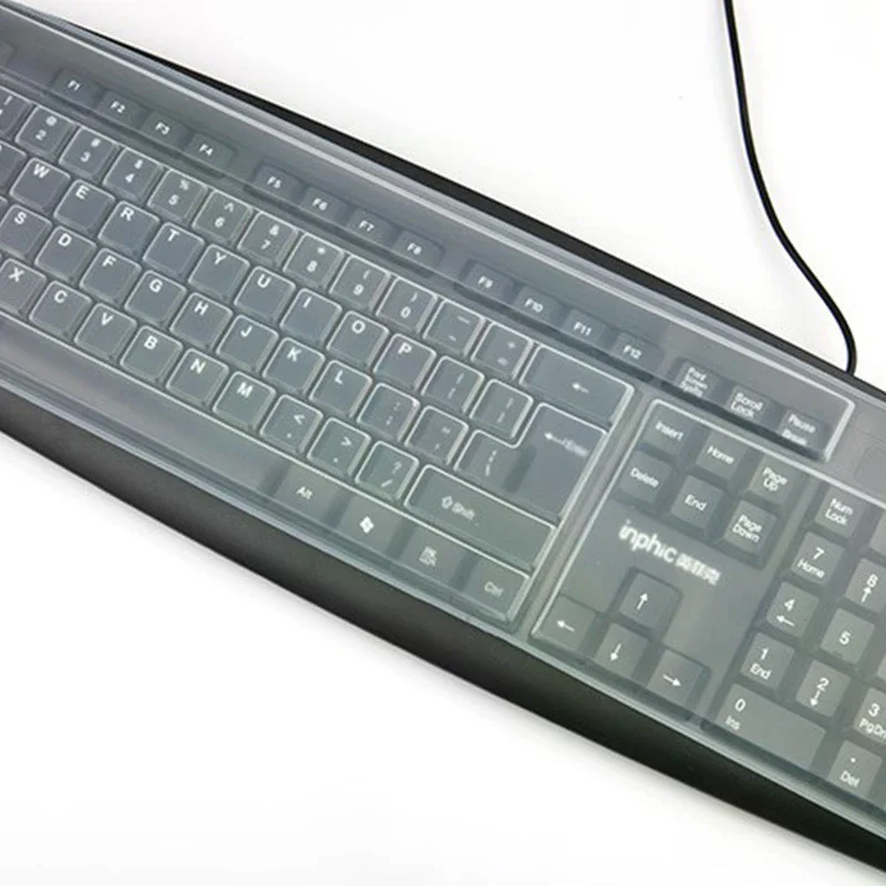 Universal Dustproof Silicone Desktop Computer Keyboard Cover Skin Protector Film Cover Keyboard Film
