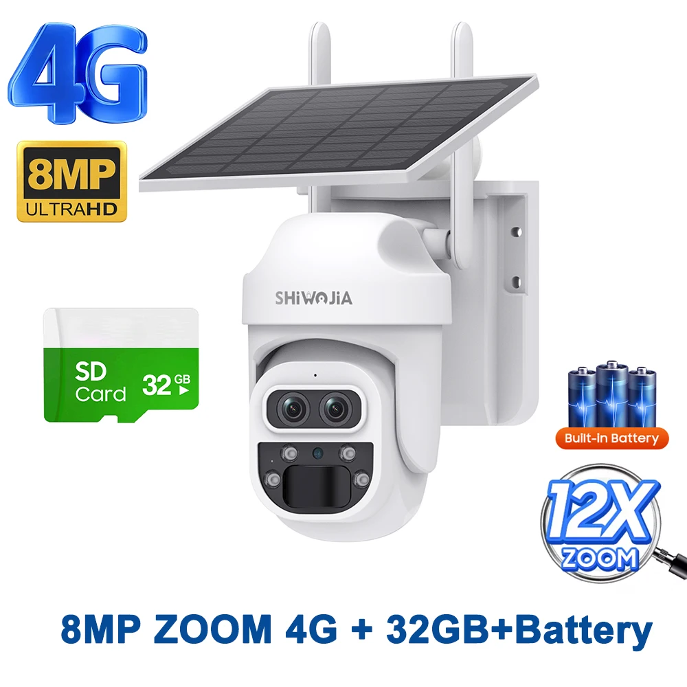8MP 4G 12XZOOM 32GB
