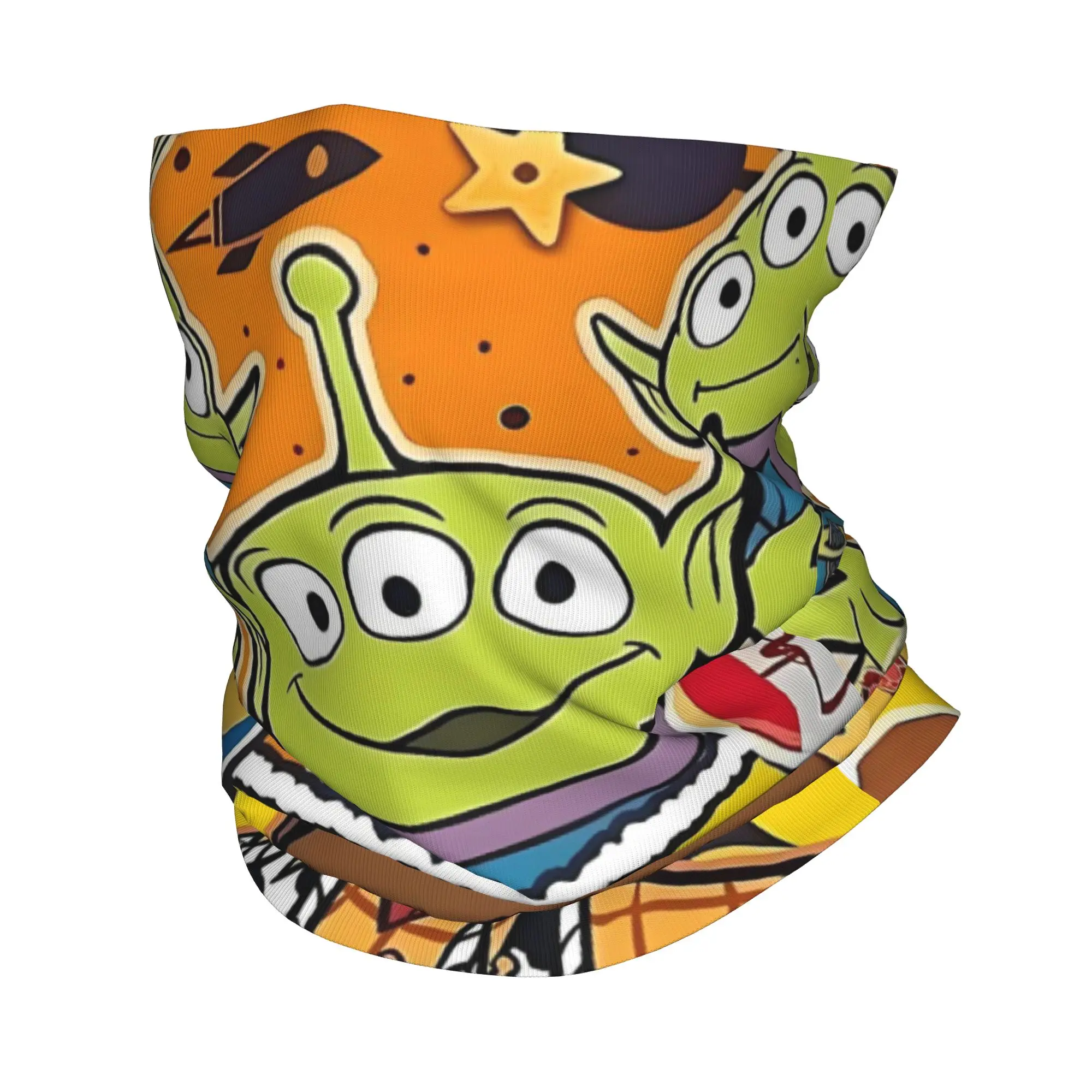 

Custom T-Toys S-Storys Smile Neck Gaiter Men Women Windproof Winter Anime Bandana Scarf for Cycling