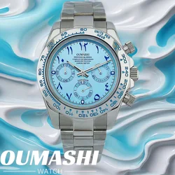 39.3mm watch VK Series 63 Men's watch Arabian Dial Men's watch Luxury Quartz watch VK63 Sport Chronograph Sapphire Glass watches
