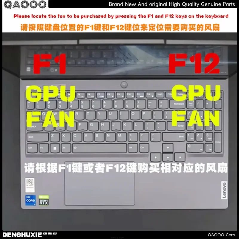 FN5X FN5Y لـ ASUS ZenBook Flip 15 OLED UX564P UX564PH UX564EI Q528E مروحة تبريد وحدة المعالجة المركزية