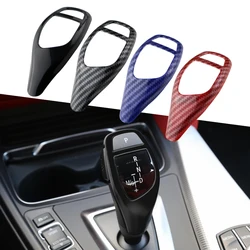 Car Gear Shift Knob Sticker for BMW X3 X4 X5 X6 F30 F10 F07 F20 F21 F34 F35 F31 1/3/4/5 Series LHD Cap Cover Accessories