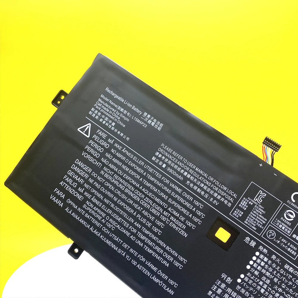NEW Laptop Battery For Lenovo Yoga 910-13IKB Yoga 910 13 80VF,Yoga 5 Pro(512G) L15C4P21 L15M4P23 L15M4P21 L15C4P22