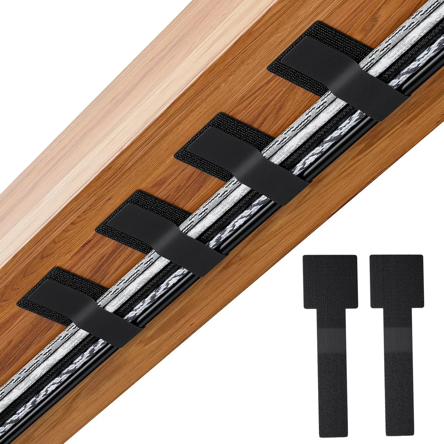 Ties Fastening Wire Reusable Cable Organizer Cord Rope Holder Self Adhesive Adjustable Cord Organizer Straps Desk Management
