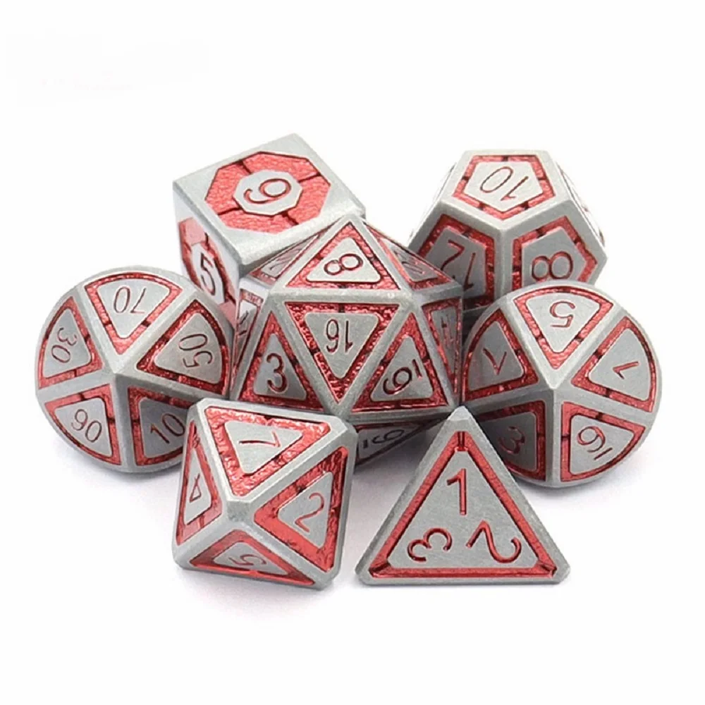 

D&D Dice Set DND Dice 7 Role Playing Dice D20 D12 D100 D10 D8 D6 D4 Dice+Exquisite Gift Box Packaging