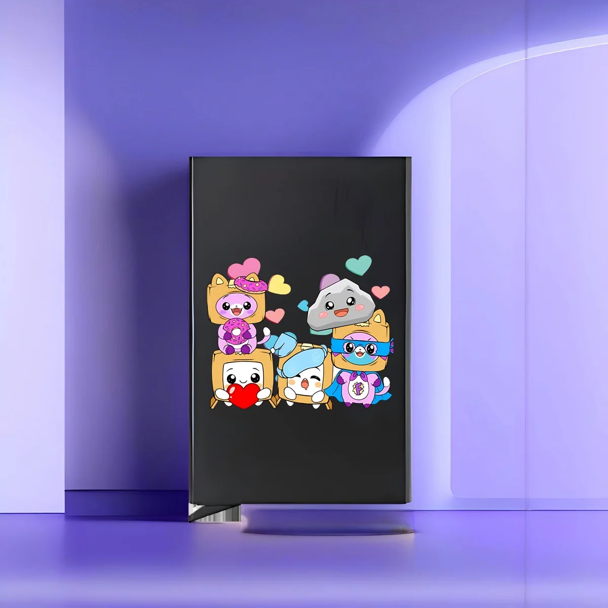 

LankyBox 6 In Collectible 2026 New Style Fashion Printed Card Case Various Color Options Easy to Use Compact for Daily Needs