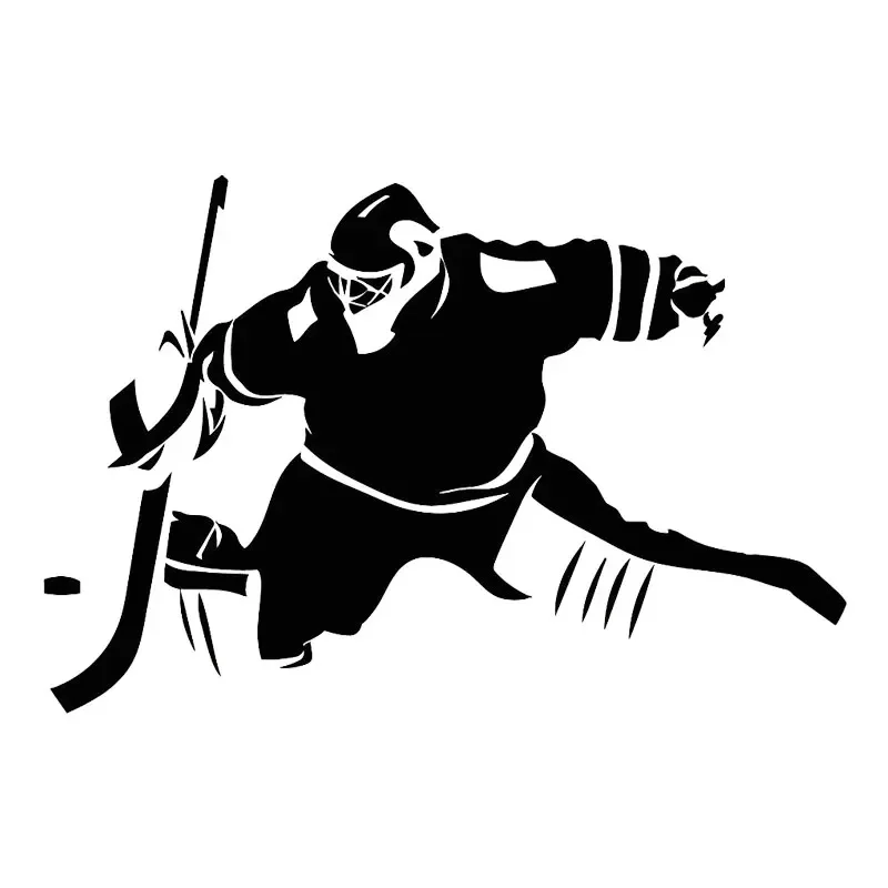 

Ice Hockey Winter Sports Fashion Car Decal Cartoon Vinyl Car Beauty Car Decal Cover Scratches 15CM * 10C