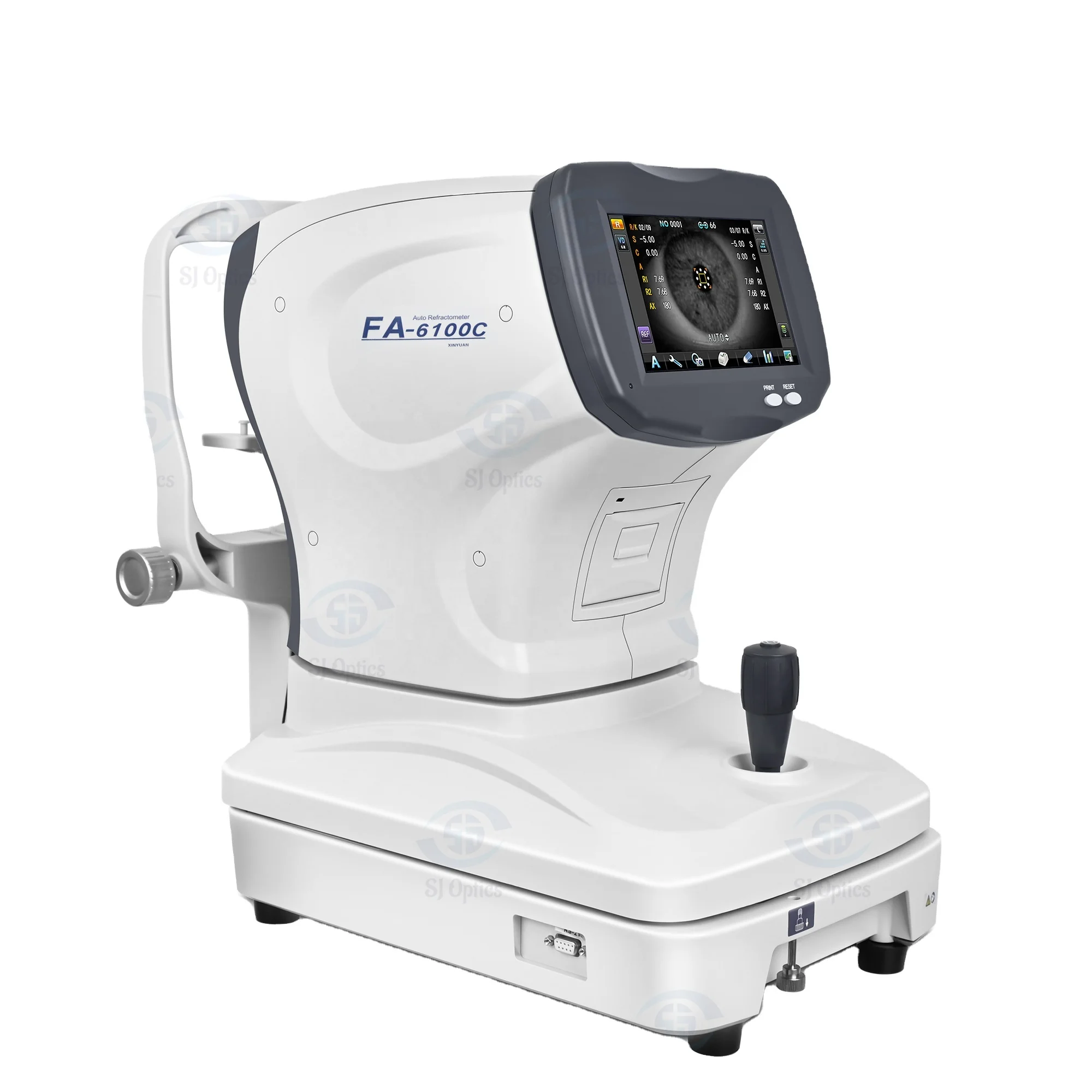 

SJ Optics Chinese Auto Refractometer FA-6100CK Charops Auto Refractometer Optometrist Auto Refractor With Keratomete