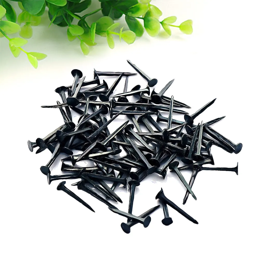 500G Strong Brass Shoe Nails for Heavy Duty Boot Heel Plates Sole Attachment Repair Craft Use Non Corrosive Nail for Shoes