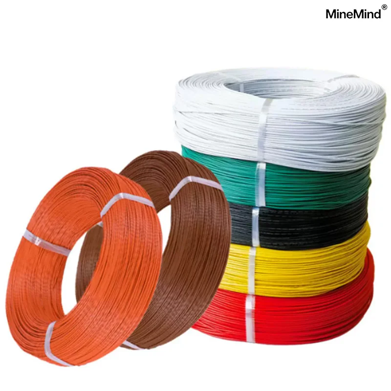 1571 Flexible Electronic Wire 32‑16AWG PVC Insulated Tinned Copper Wire 5‑100M Environmental DIY LED Connection Cable