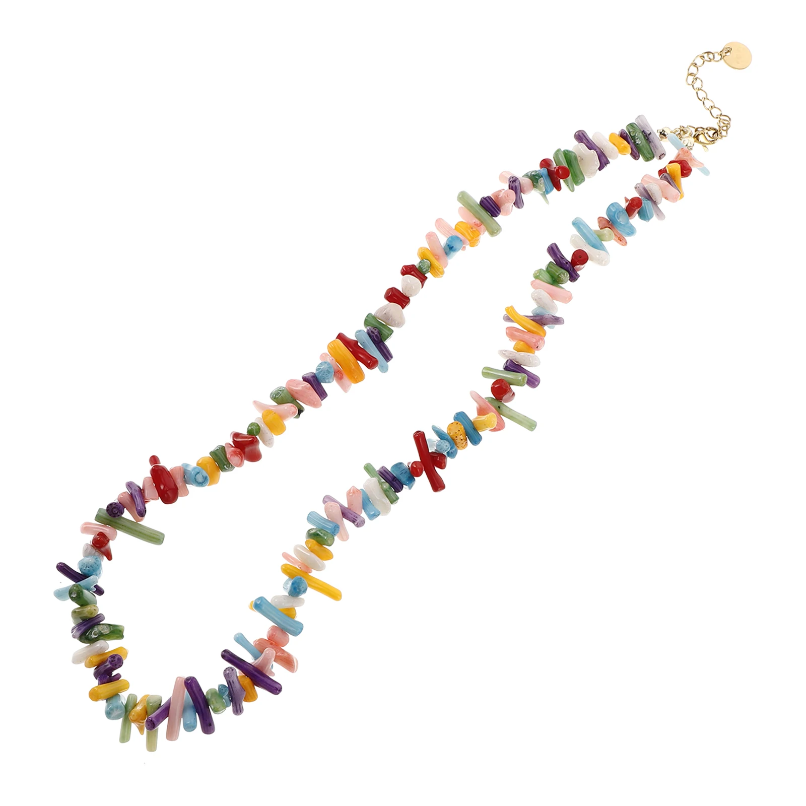 

Baroque Purple Coral Necklace Beach Vacation Accessories Summer Bead Choker Necklace Stylish Jewelry Women Mermaid Jewelry Set