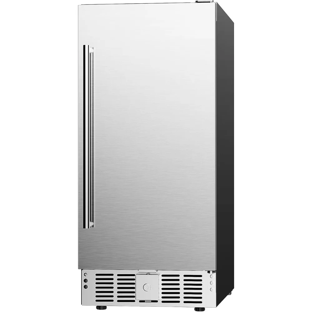 

15 Inch Wine Refrigerators,127 Cans Mini Fridge with Glass Door, Beverage Cooler Under Counter Built-in Beverage Refrigerator