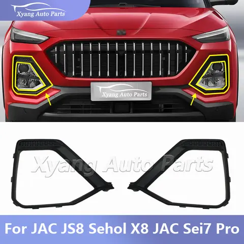 Strålkastarskydd för JAC JS8 Sehol X8 JAC Sei7 Pro främre stötfångare strålkastarskyddslist 10 best sales Jac Sunray - №10
