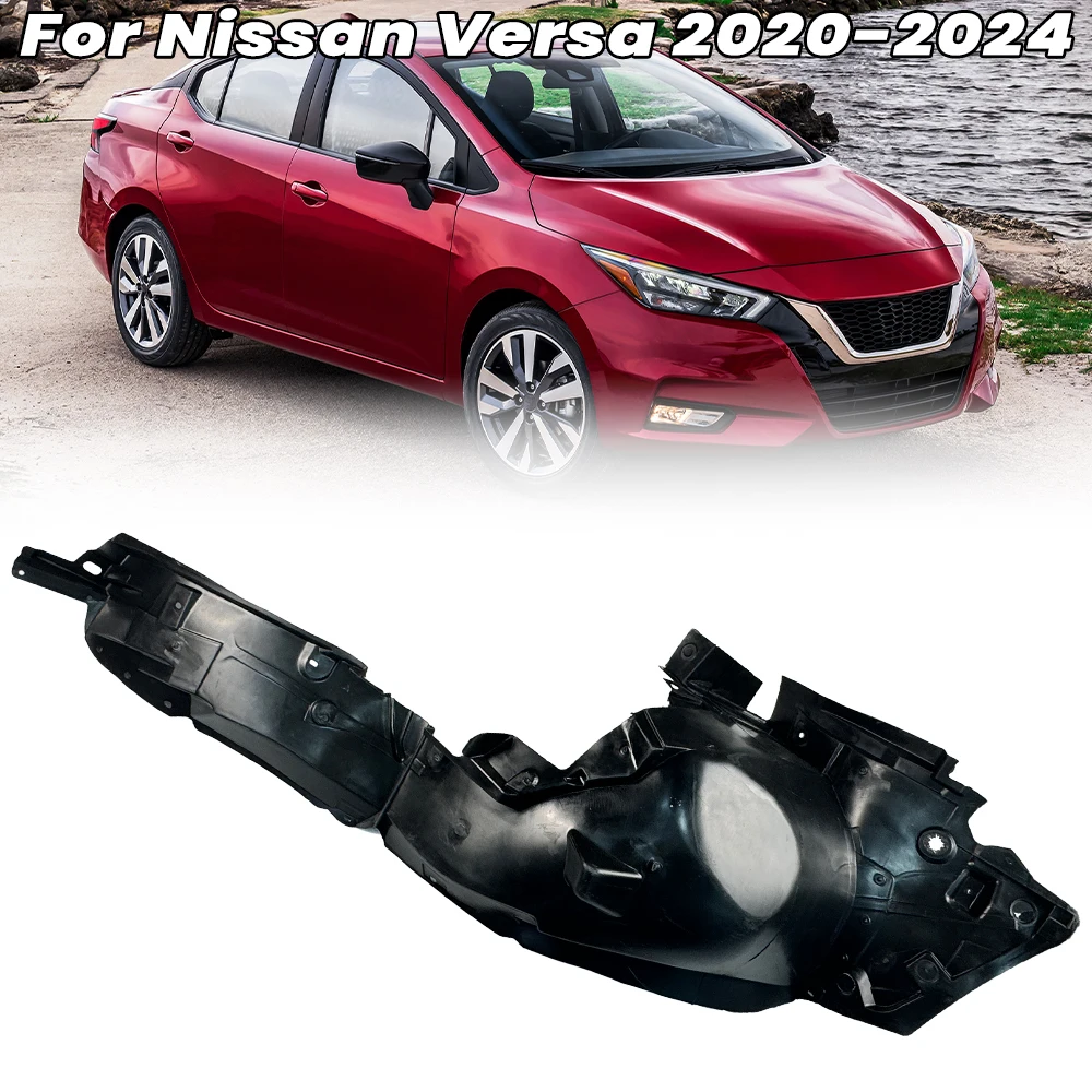 

Подкрылок переднего колеса для Nissan Versa 2020 2021 2022 2023 2024, брызговик, автомобильные аксессуары NI1248178 638415EE0A 638415EE0A