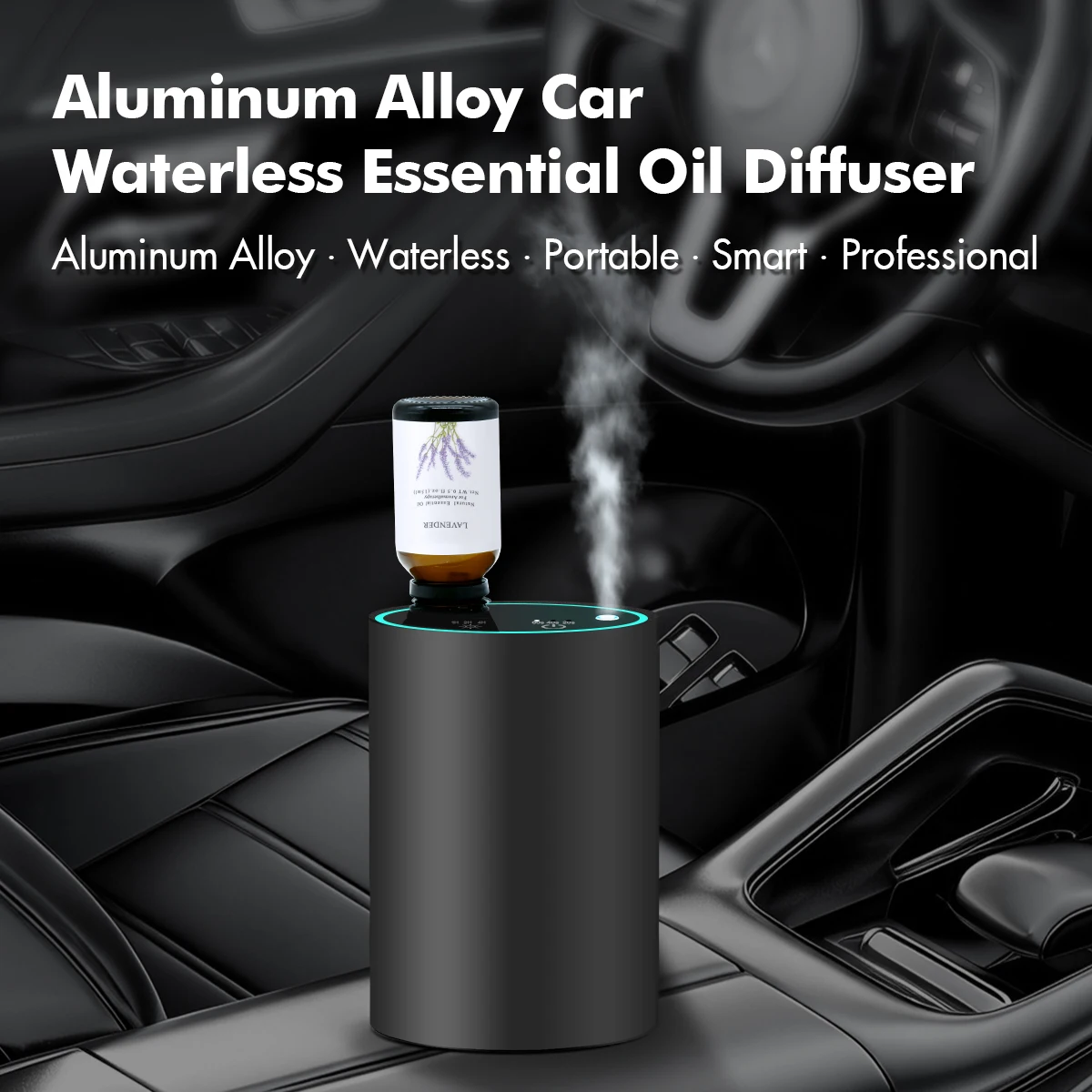 Pure Essential Oils Car Waterless Aromatherapy Diffuser Automatic Fragrance Sprayer Home Rechargeable Essential Oil Diffuser