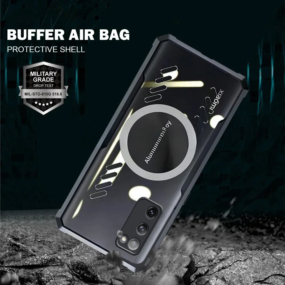 כיסוי טלפון לגיימרים עבור Samsung Galaxy S20FE S20Plus S20Ultra S21 S30 S21FE S21Plus S30Plus S21Ultra S30Ultra כיסוי מהיר למשחקים