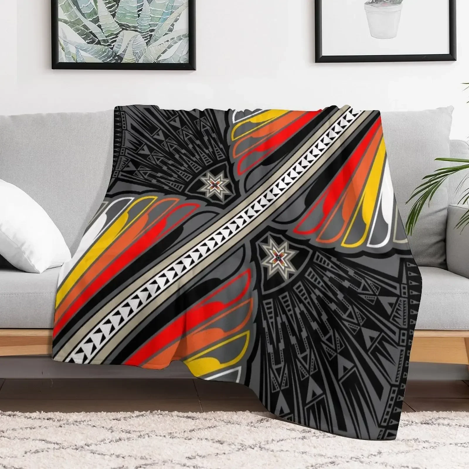 

War Eagle (BRYW) Throw Blanket Decorative Sofa Thins Blankets For Bed Blankets