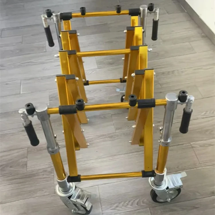 Aluminum Alloy Casket Trolley Adjustable Church Truck Funeral Dolly Heavy Duty Mortuary Coffin Cart Gold Silver Antique Bronze