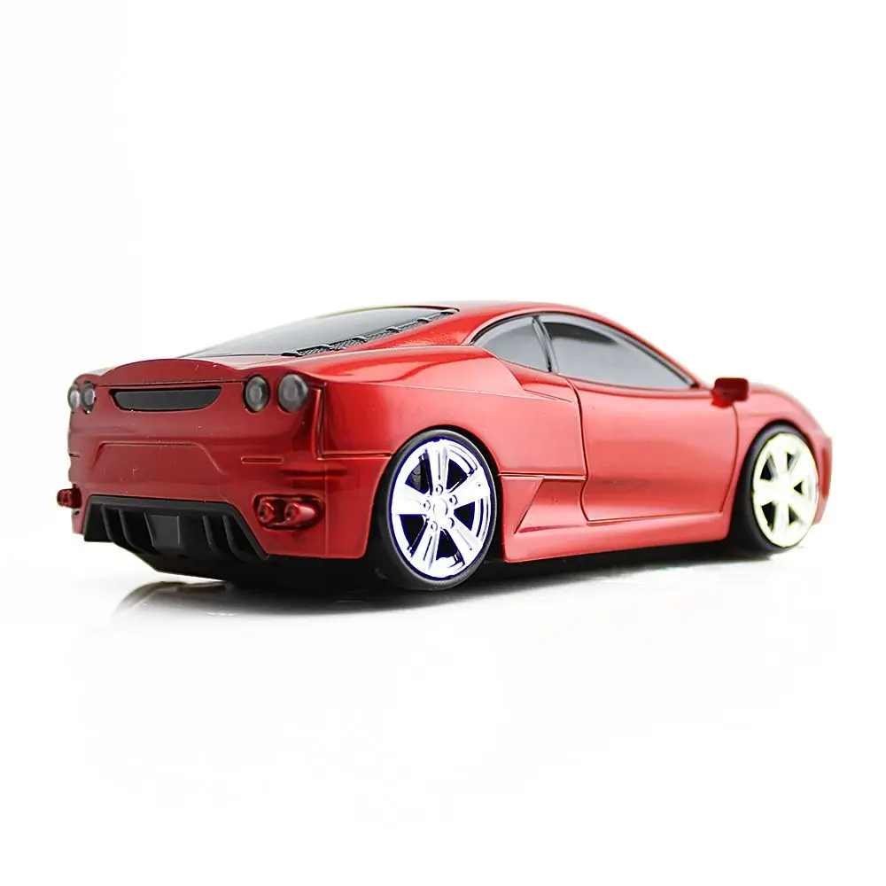 Funny 2.4GHz Wireless Car Mouse LED Light USB Receiver Computer Mouse 1200 DPI Gaming Mouse for Home&Office
