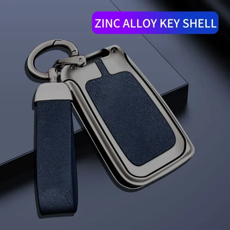 Zinc Alloy Car Key Cover Holder Shell For SEAT Ateca Leon FR 2 Ibiza Remote Control Protector For Seat FR Key Case Accessories