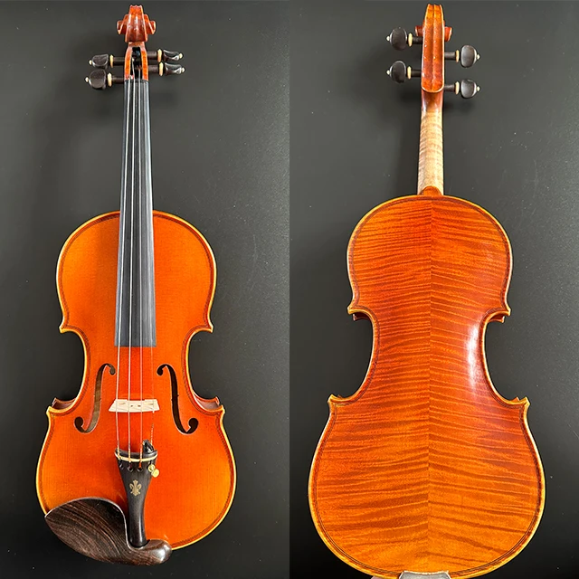 Top Quality Hot Sale Advanced All Solid Wood Handmade Antique Professional Violin