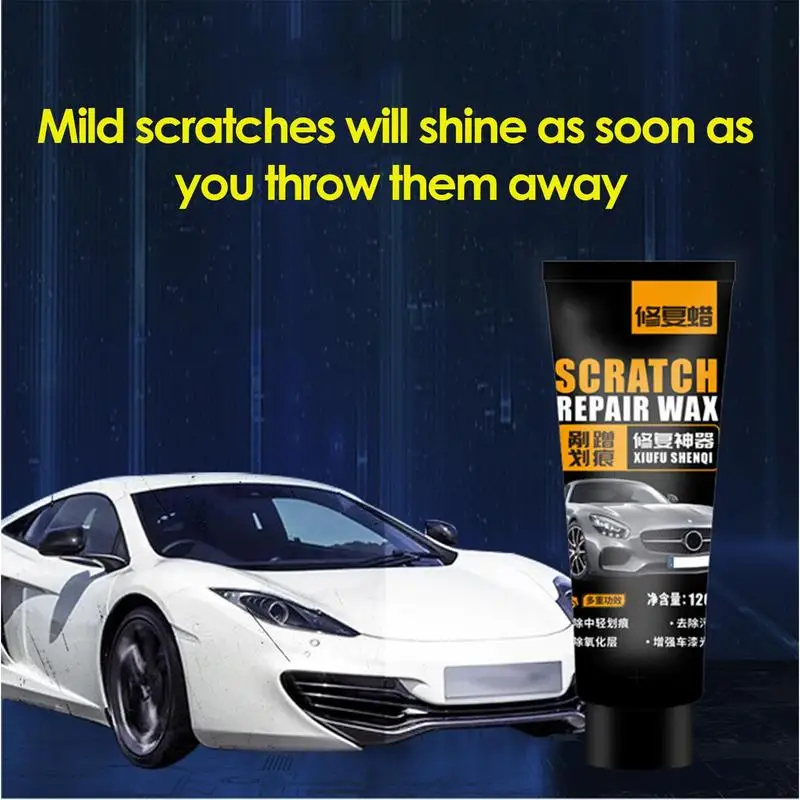 Auto Polish & Paint Restorer Car Cleaning Supplies  Enhanced Shine Car Scratch Remover Wax Advanced Scratch Repair Efficient Fix