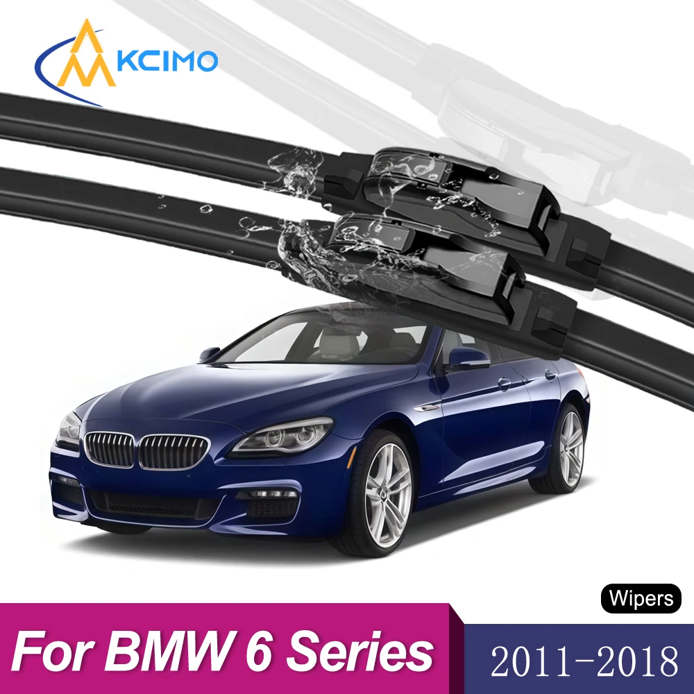 

Front Windshield Wiper Pair of 2 Replacement For BMW 6 Series F12/F13/F06 2011-2018 Quiet Performance Beam Wiper Blades