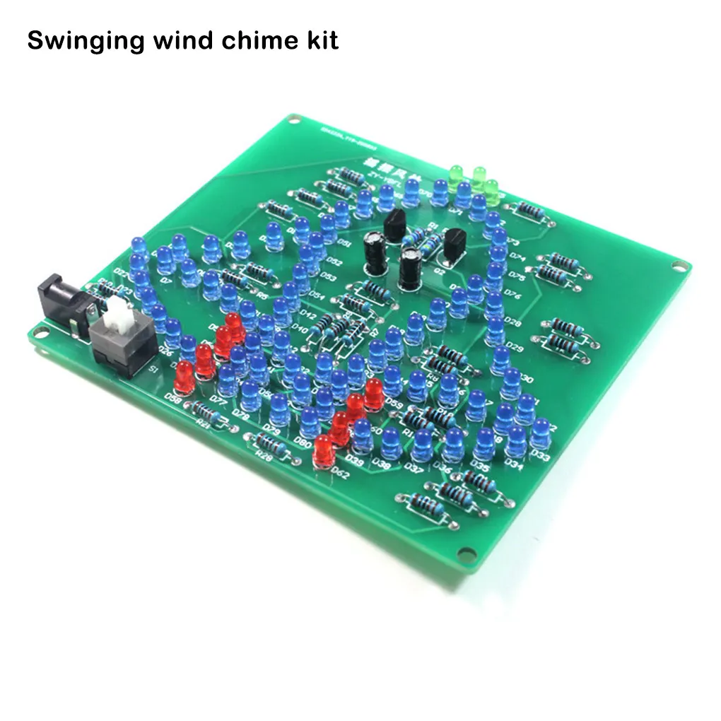 Kit DIY Electronic Wind Swing Bell Chime Wobbly Learning Laboratory