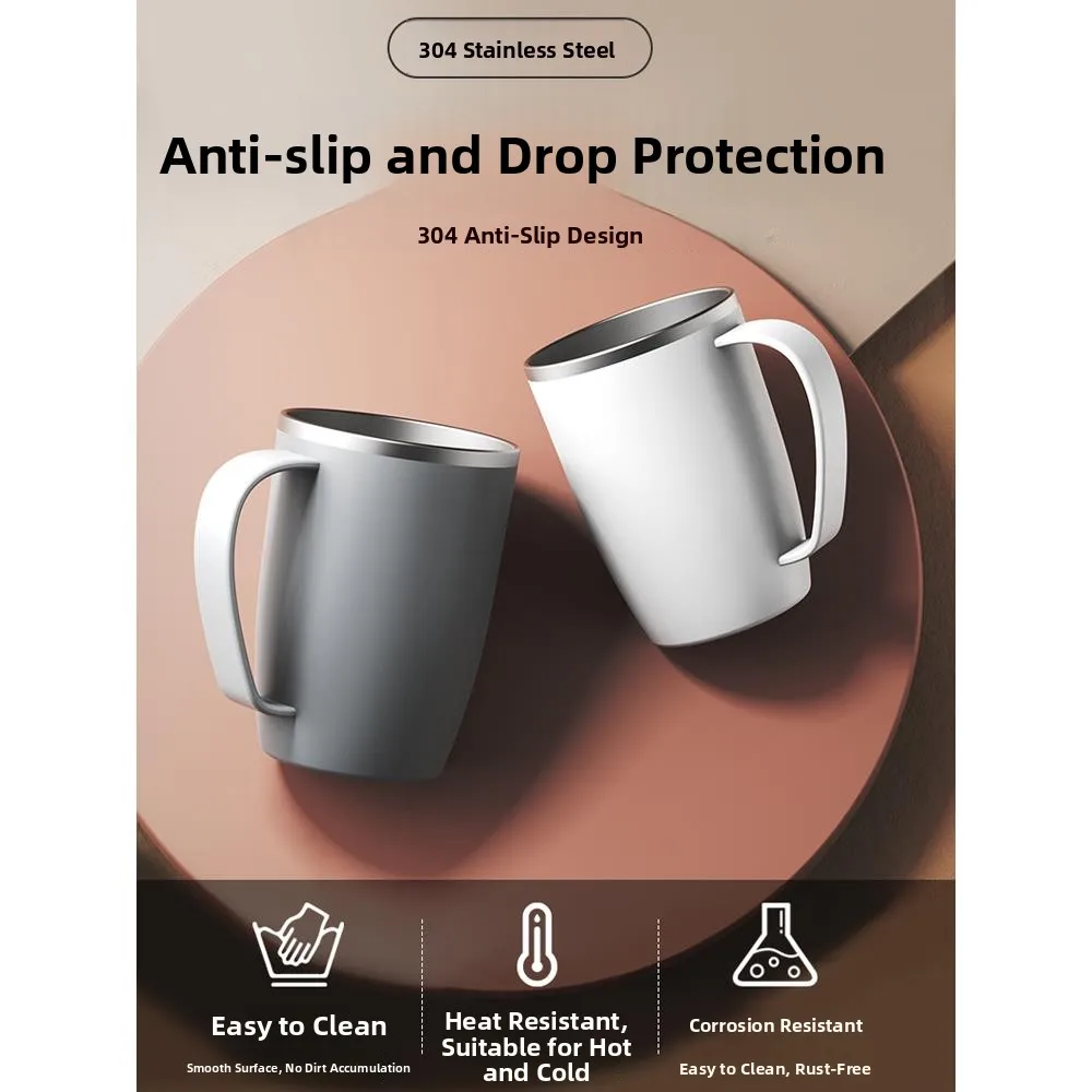 

Stainl Steel Toothbru Cup Creative Batoom Accories for Students Couples Home Use High End Value Oral Care Cups