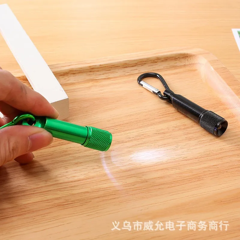 مصباح يدوي صغير بحلقة تسلق، نمط محمول خارجي، ضوء LED ساطع، مادة ABS متينة، تعليق الخصر/الحقيبة، أساسية للتخييم والمشي لمسافات طويلة #3