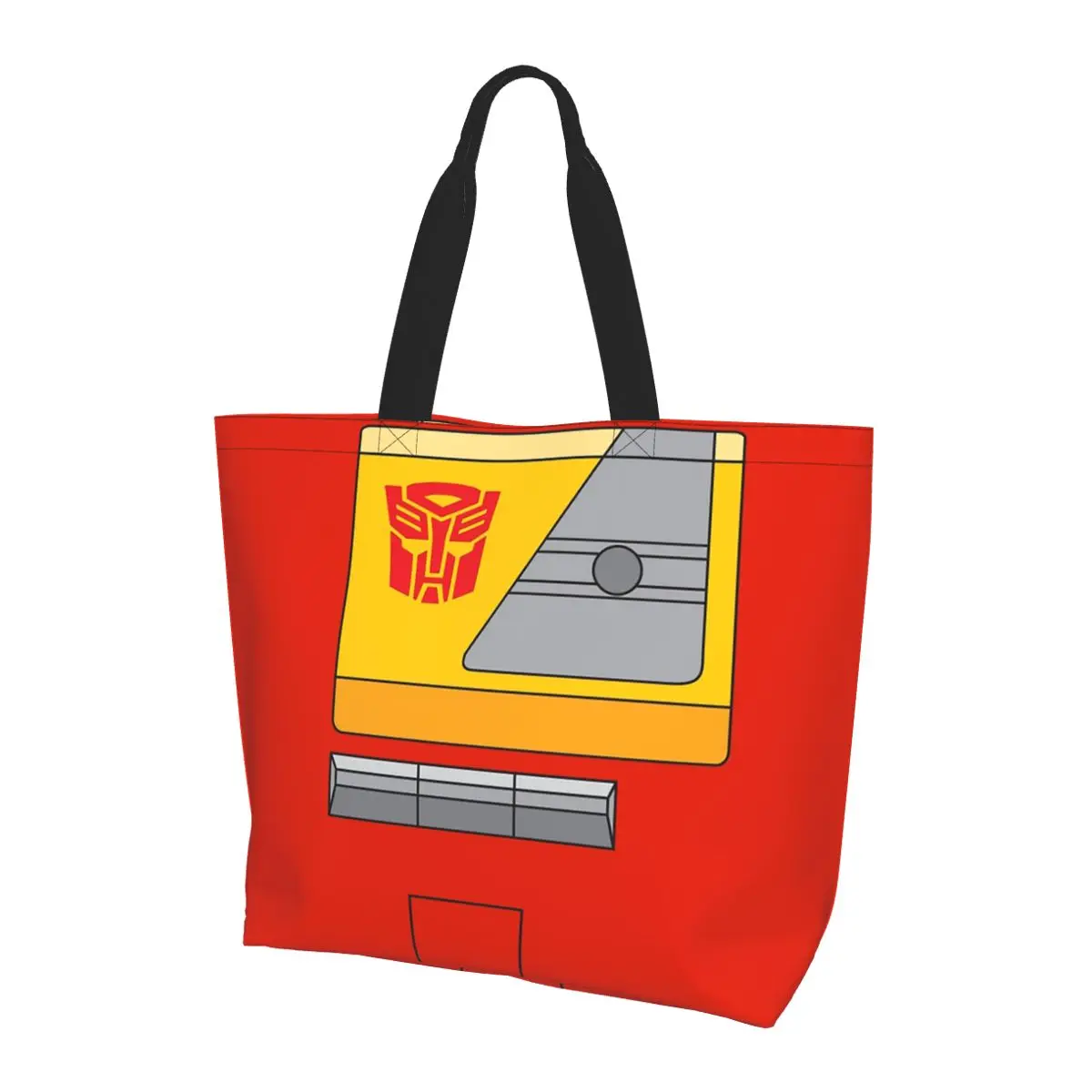 

Blaster-трансформеры 80-х годов, большая сумка для покупок, парусиновая сумка на плечо большой вместимости, продуктовая сумка для покупок для женщин