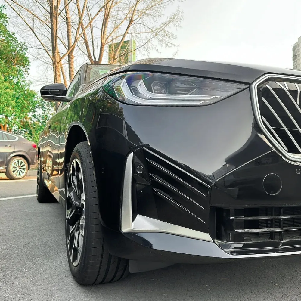 

For BMW X3 G45 M Sport 2025 2026 Front Bumper Lip Splitter Fog Lamp Grille Spoiler Cover Air Vent Wind Knife Body Kits
