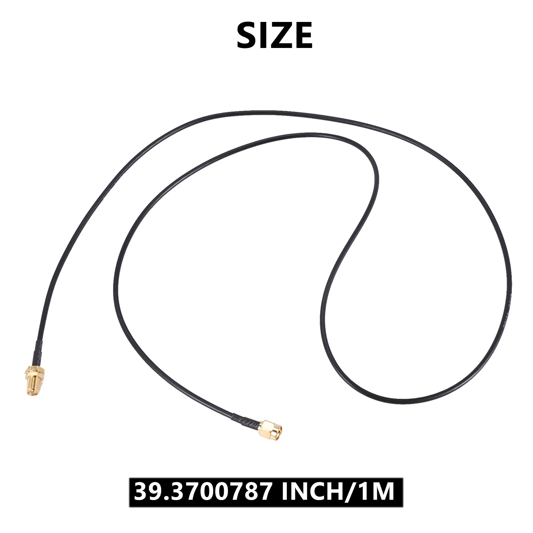 تمديد الحبل SMA ذكر إلى شاحن أنثي ضفيرة محوري البلوز تمديد كابل 3.3ft طويلة