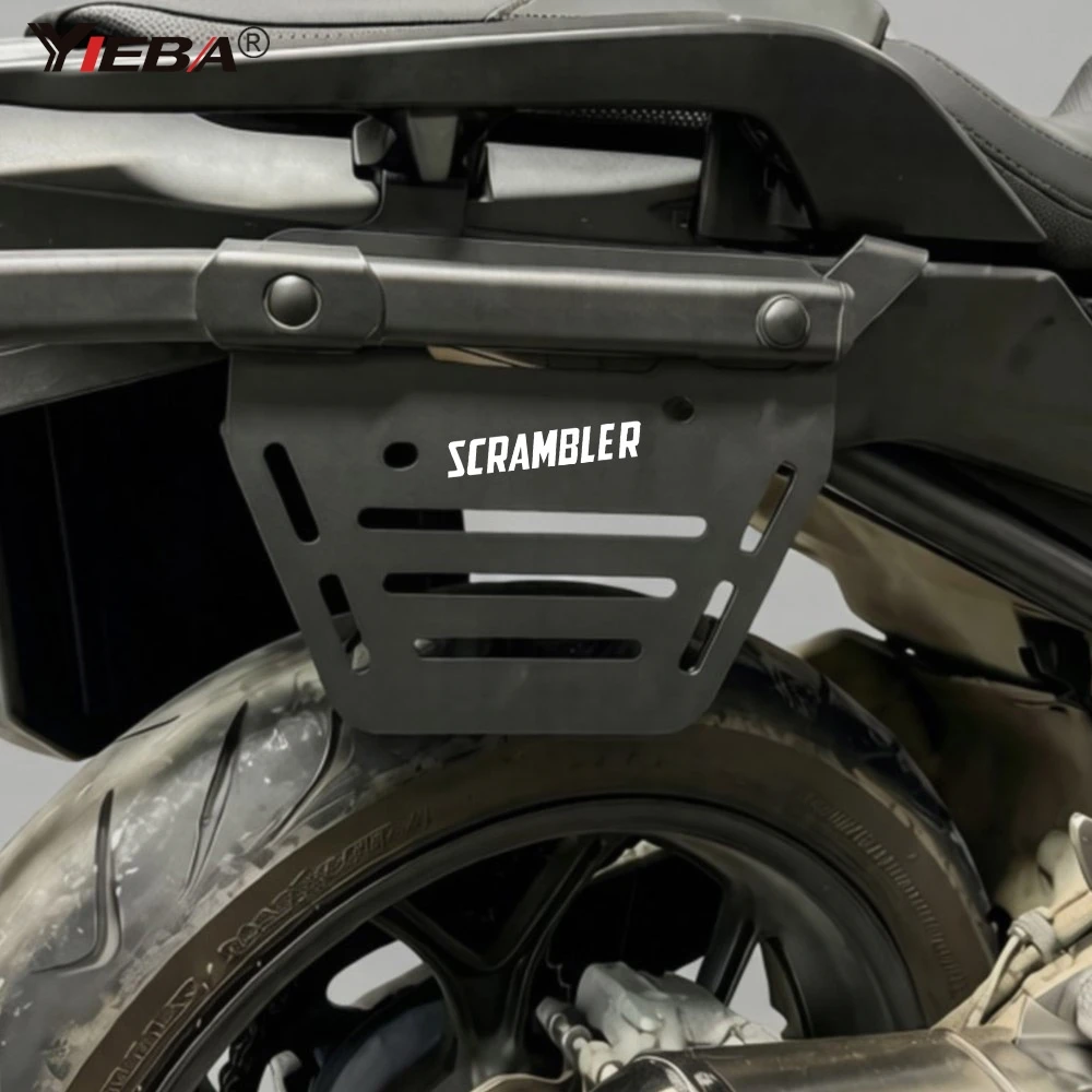 Scrambler800 Side Luggage Racks Saddlebag Support Bar Mount Bracket Side Pannier Racks For Ducati Scrambler 620 800 Sixty2 Icon