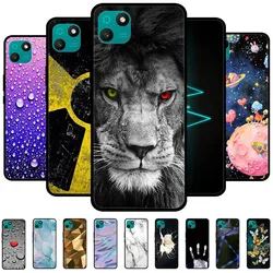 Soft Phone Cover For Wiko T10 Case T3 Funda TPU Cool Lion Black Silicone Edge Coque for Wiko T 10 WikoT3 Shockproof Cartoon