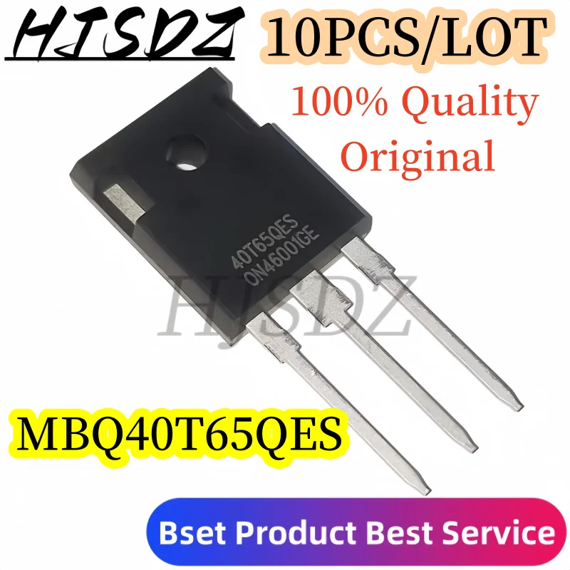 10PCS/LOT 40T65QES 40N60 MBQ40T65QES 40A/650V IGBT 100% New Origiail