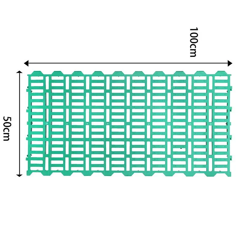 100*50cm long service life PP flooring Plastic Slats For Sheep Farms Poultry