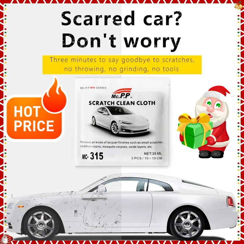 Paño Nano Magic Scratch más vendido de 2025, accesorio reutilizable para reparación de automóviles, fácil de usar para remolinos/puños, restaura el brillo