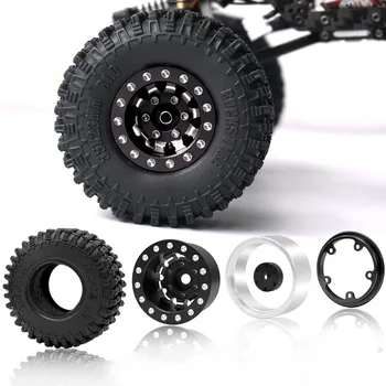 Ogrc ล้อ1.0ล้อขอบจานลึกล้อชดเชยล้อ7มม. สำหรับ SCX24ตามแนวแกน C10 JLU dB RC Crawler อัพเกรดชิ้นส่วน