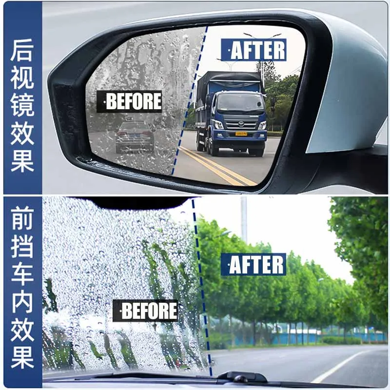 Car Glass Hydrophobic Nano Coating AIVC Windshield Waterproof Spray Protector Clear View Liquid Ceramic Car Detail Accessories